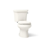 Wellworth™ 1.6 GPF Round Two-Piece Toilet (Seat Not Included)