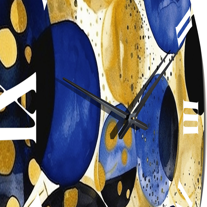 Horloge murale en métal, Grand