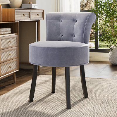 Solid + Manufactured Wood Accent Stool