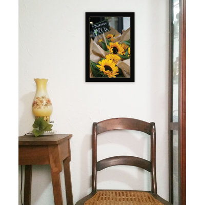 Chenika Sunflower Bouquet By Framed Wall Art for Living Room, Home Wall Decor by JG Studios