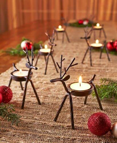 Alazaya Metal Tabletop Candlestick