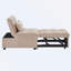Chaise longue convertible avec dossier réglable et coussins-948558748