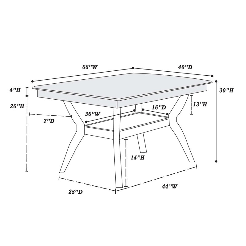 Ensemble de table de salle à manger formelle avec 12 chaises et 6 chaises d'appoint en bois massif 7 pièces