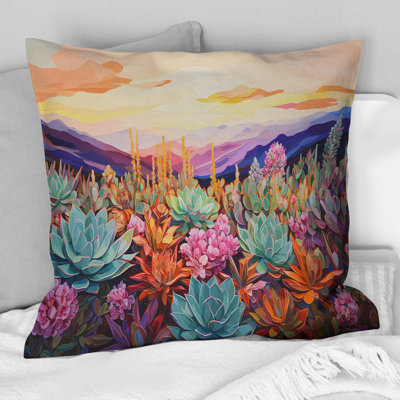 Coussin décoratif coloré