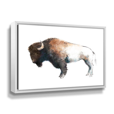 «Colorful Bison» par Avery Tillmon, reproduction sur toile