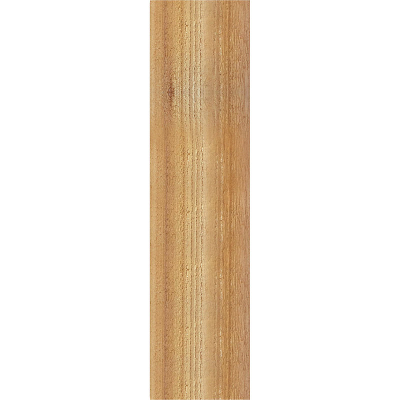 Persienne balboa à lattes en bois rustique, P 20 po x H 24 po, Cèdre rouge occidental l 7 1/2 po (lisse)