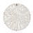 Beige Wood Handmade Intricately Carved Starburst Wall Decor-924248153