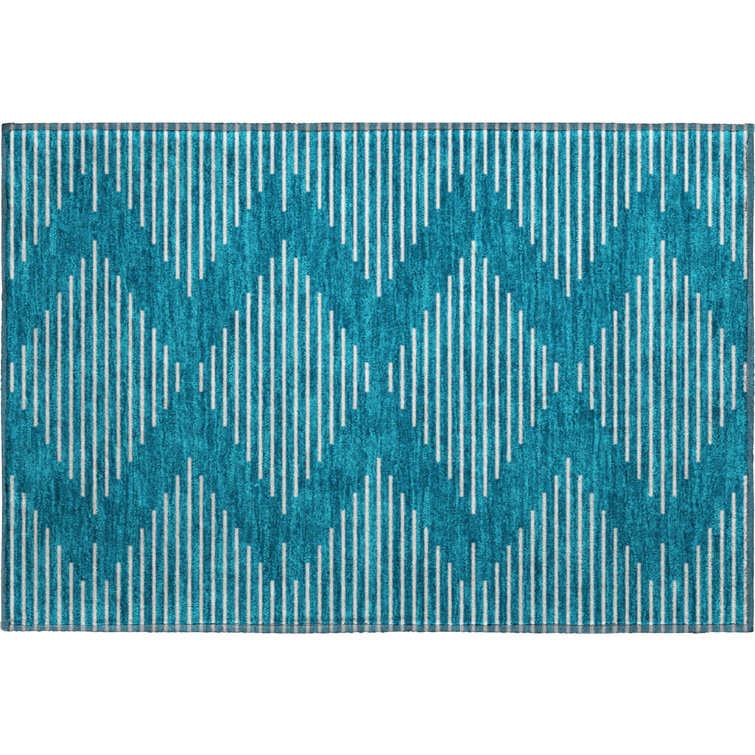 Premium Machine Washable Colmenero AMF1016 Geometric Rug