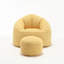 Fauteuil à billes souple avec repose-pieds-566880324