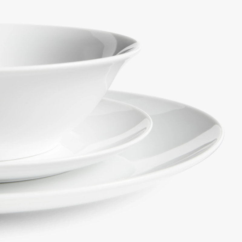 Bridget Piece Porcelain China Dinnerware Set - Service for 6