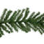 Guirlande de Noël artificielle 9 pi x 10 po vert sapin noble non éclairée