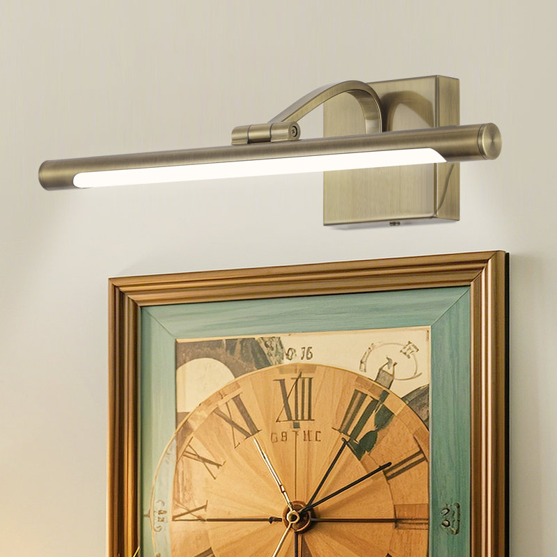 Lampe à DEL 1 lumière à intensité variable avec température de couleur réglable (3000K / 4000K / 5000K), Bronze Antique