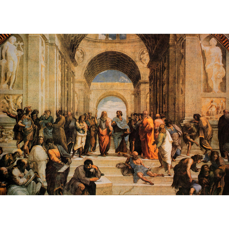 École d'Athènes, H 13 po x l 18 po
