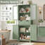 Armoire à linge avec 2 tiroirs l 23,6 po x H 67 po x P 11,4 po Hunsberger-787287102