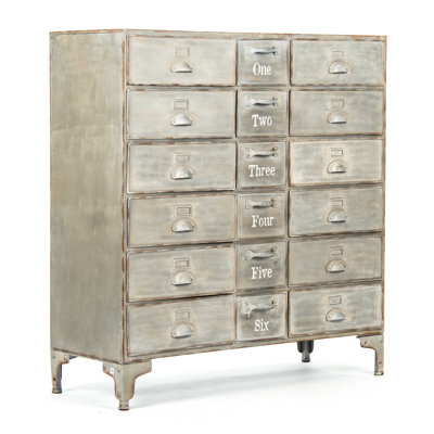 18-Drawer Vertical Filling Cabinet