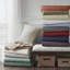 Couvre-lit réversible 3 pièces à motif de lit pour un état de repos décontracté, rembourrage en coton prélavé, avec 2 taies décoratives pour un sommeil apaisant,