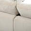 Canapé d'angle modulable 7 places surdimensionné avec coussins moelleux et pouf amovible - Canapé en chenille en forme de L reconfigurable, agencement personnalisable pour les grands salons, appartements et bureaux-1816000987
