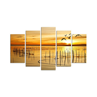 5 Piece No Frame Print on MDF