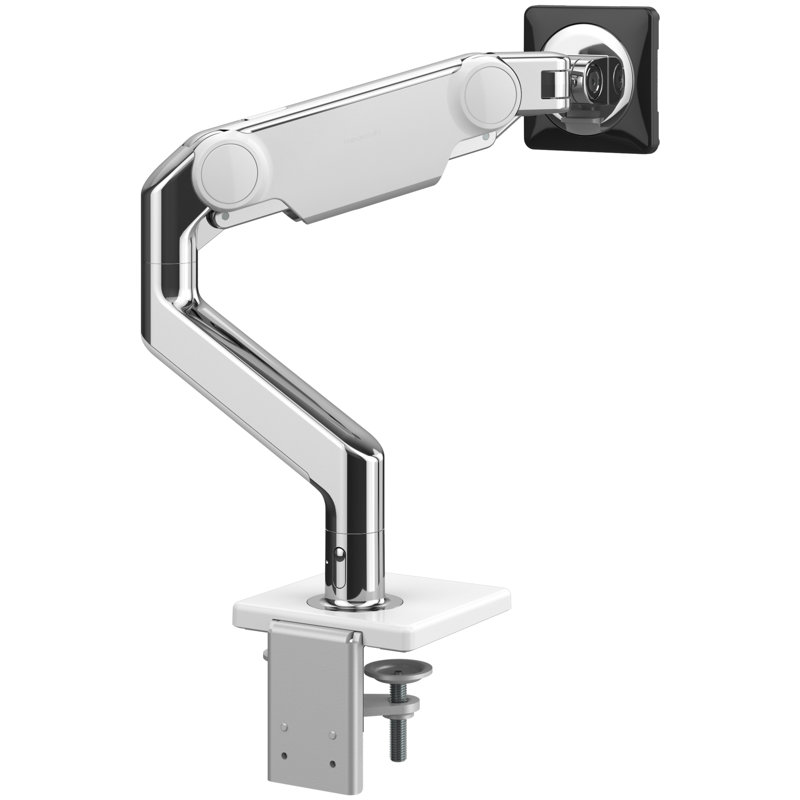 M10 W/Triple Crossbar & Handle, White, Polished Aluminum, Single