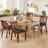 Dining Chair Set of 2 PU Leather Upholstered Kitchen Armless Chairs-523402574
