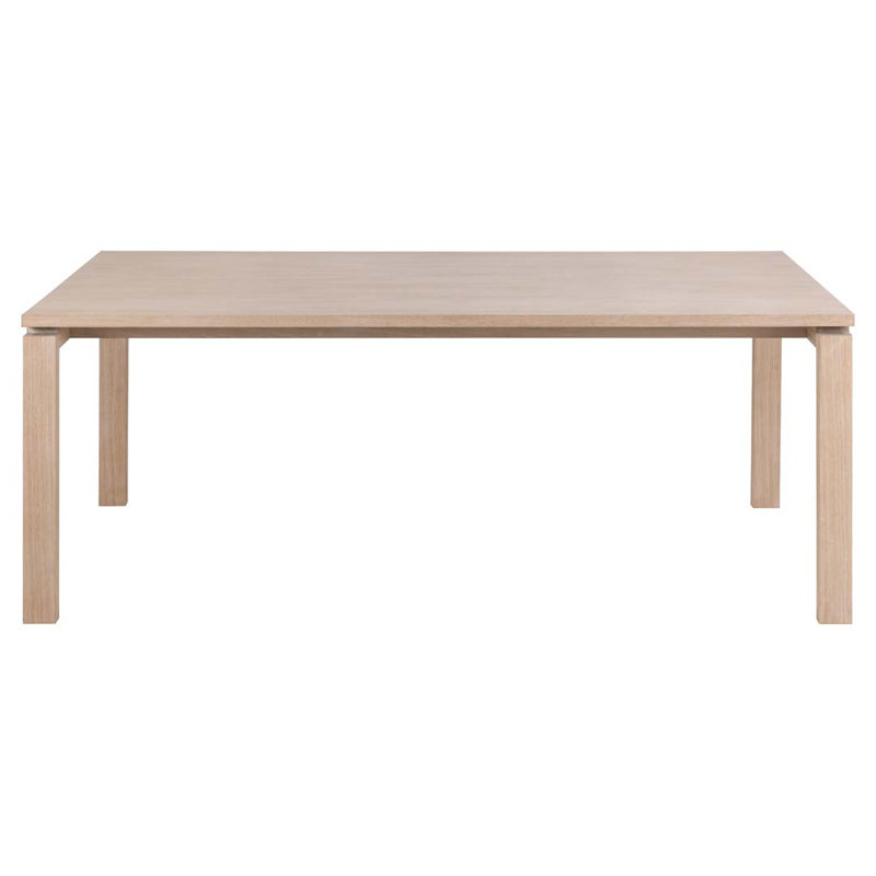 Addilyna Oak Solid Wood Base Dining Table