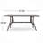 Outdoor Cast Aluminum Rectangular Dining Table