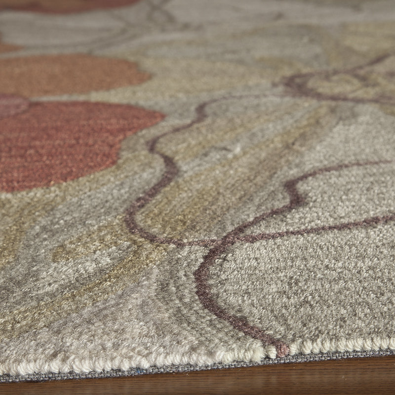 Marmolejo Floral Indoor Rug, Rectangle 8' x 10'