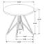 Ensemble de table basse et de table ronde 3 pièces Hadi SmartTop-137847403