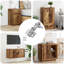 Vidaxl Hinge Nickel Iron Modern Hardware Door Cabinet Furniture Elegant Home