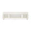 Palm Gate Media Cabinet - Cloud White