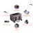 Cat Carrier With Wheels, Airline Approved Rolling Pet Carrier With Telescopic Handle And Shoulder Strap, Dog Carrier With Wheels For Pets Under 25 Lbs, With 1 Folding Bowl, Grey