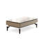 Table basse rectangulaire en pierre avec rangement-110976660