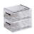 2pcs Stackable Shoe Storage Box