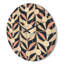 Horloge murale en bois Floral Botanical-63891568
