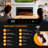 Recessed or Wall Mounted Electric Fireplace Heater with Remote Control-375069978