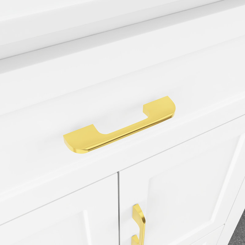 48" Bathroom Vanity With Ceramic Sink Combo, White