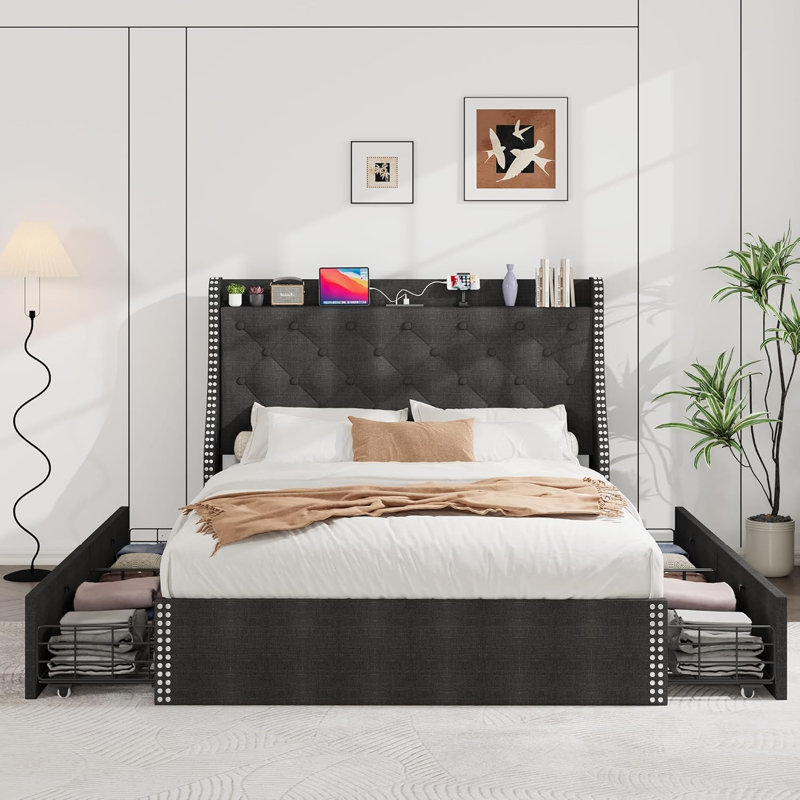 European Double (140 x 200 cm) Bed