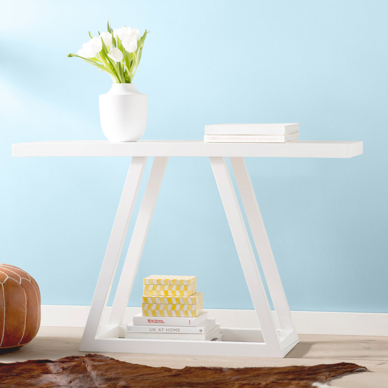 Console Marame, Laque blanche