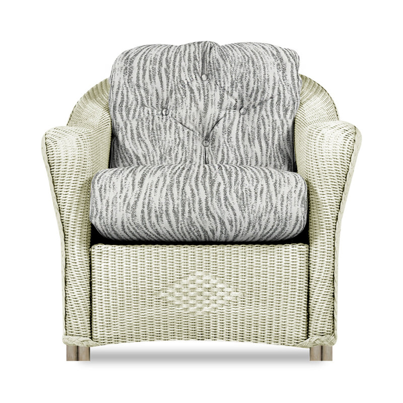 Reflections Outdoor Lounge Chair, Aman Capri, Ivory