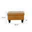 Repose-pieds de rangement rectangulaire 28,5 po Keevha-271079510