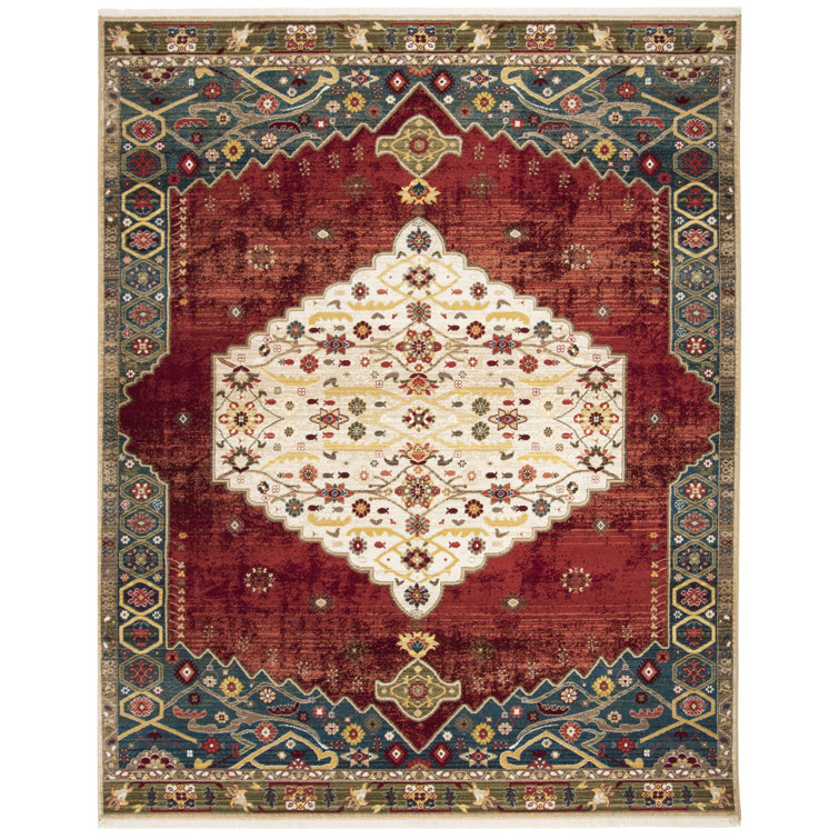 Kurtz Red Area Rug