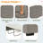 Convertible Ottoman With A Folding Sofa Bed, Metal Frame, Memory Mattress And Tufted Design-2037392879