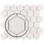 Gotham Hex 2" X 2" Porcelain Honeycomb Mosaic Wall & Floor Tile-720731032