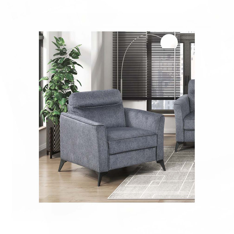 Chaise rembourrée Upholstery, Gris foncé