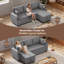 3 Seater Fabric Sofa Bed-990561678