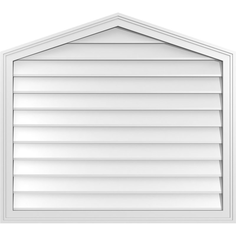 Ventilé à pignon non-fonctionnel Signature, H 34 po x l 38 po x P 1,5 po