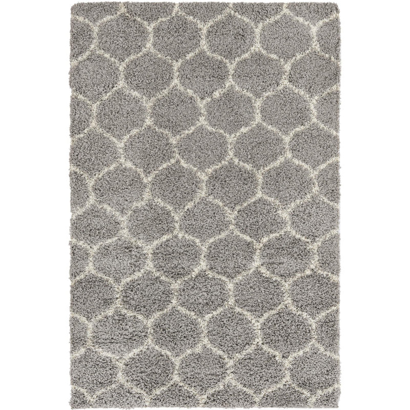 Geometric Indoor Rug, Rectangle 5'3" x 8'