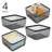 Meshi Metal Mesh Pantry Basket for Kitchen Organization - Storage Baskets for Fruits and Vegetables, and Snacks-113267765