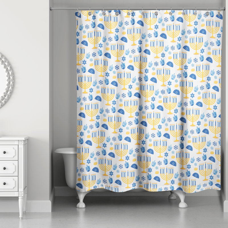 Rideau de douche simple Gans