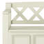 Banc de rangement en bois massif pour hall d'entrée-1253370162